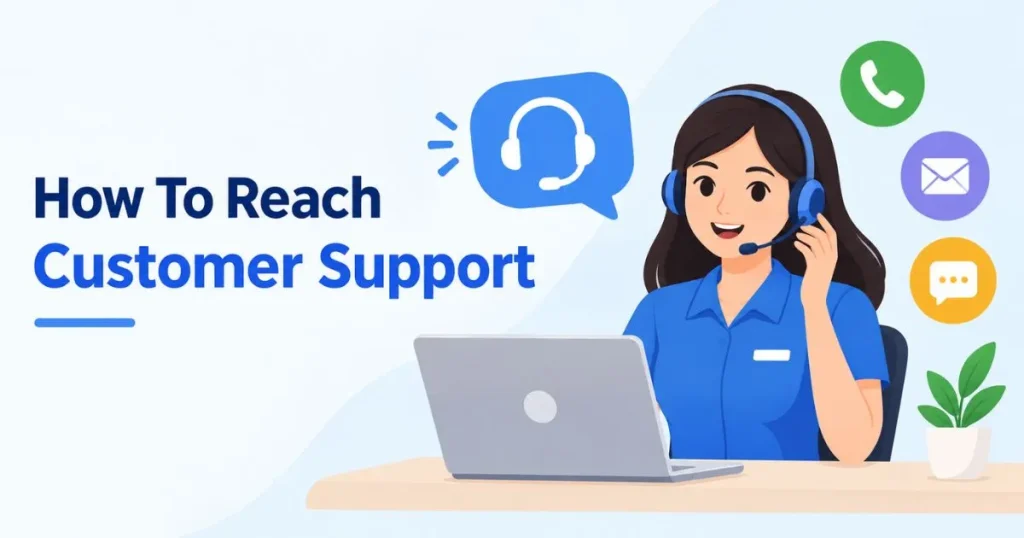 How To Reach Customer Support